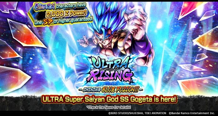 Dragon Ball Legends lance le nouveau Gogeta ULTRA Super Saiyan God SS !!